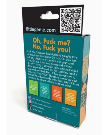 F*ck You! F*ck Me! – Go Fish Style Card Game
